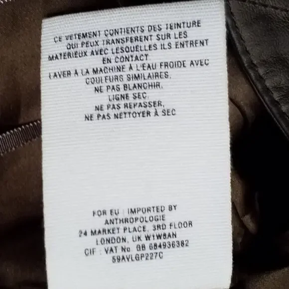 Pilcro and the Letterpress Anthropologie Womens 30 Quilted Vegan Leather Shorts - Picture 5 of 11